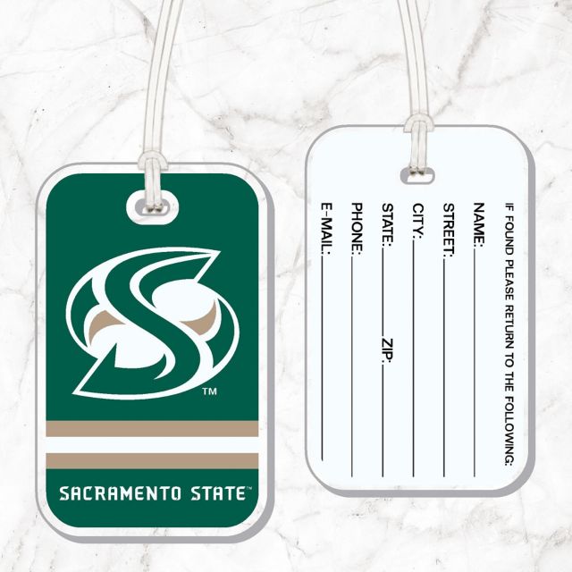 Sacramento State Bag Tag