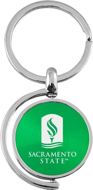 Sacramento State Spinner Key Tag