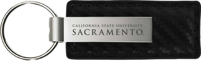 Sacramento State Carabiner Keychain