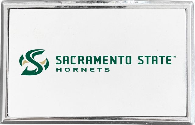 Sacramento State Rectangle Adhesive Emblem