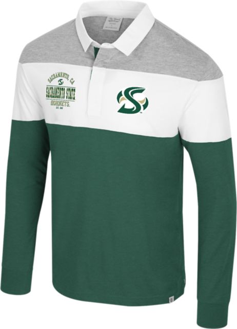 Sacramento State Hornets Ground Floor Long Sleeve Rugby Polo