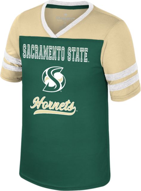Sacramento State Hornets Youth Girls Bling Short Sleeve T-Shirt