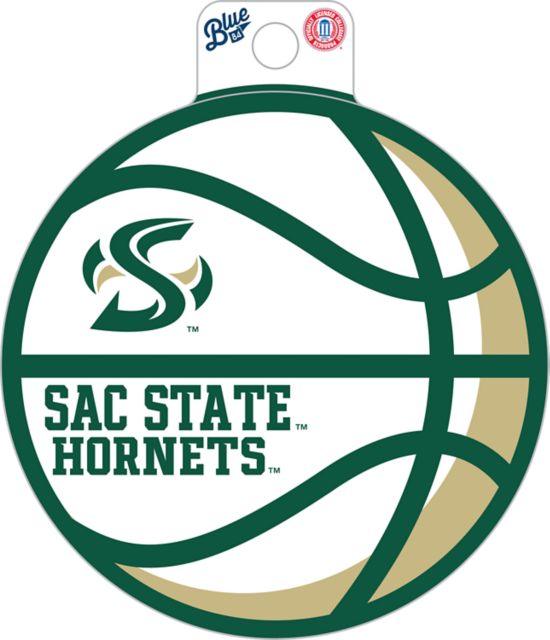 Sacramento State Fullsize Basketball Sticker