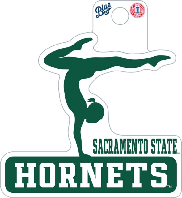Sacramento State Gymnastics Full Size Sticker