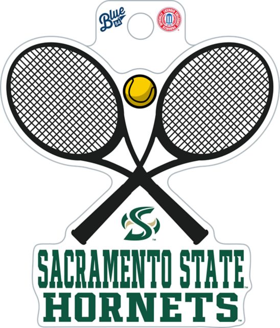 Sacramento State Tennis Sticker