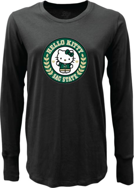 Sacramento State Hornets Hello Kitty Women's Long Sleeve T-Shirt