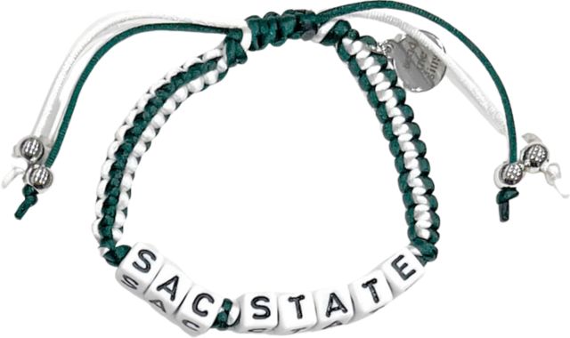 Sacramento State Box Braid Bracelet