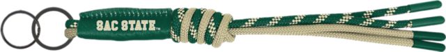 Sacramento State Knotted Loop Keychain