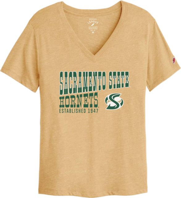 Sacramento State Women's V-Neck Short Sleeve T-Shirt