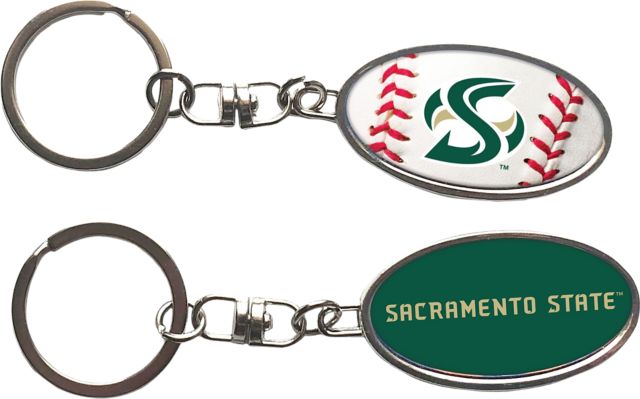 Sacramento State Baseball Keychain