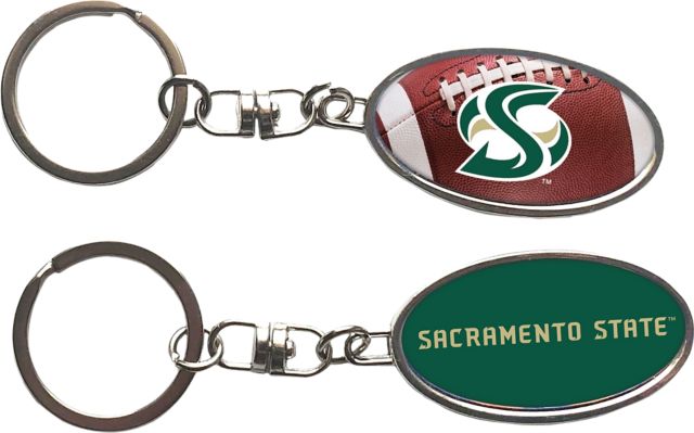 Sacramento State Football Keychain