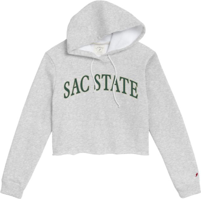 Sacramento State Women's 1636 Cropped Hooded Sweatshirt - ONLINE ONLY