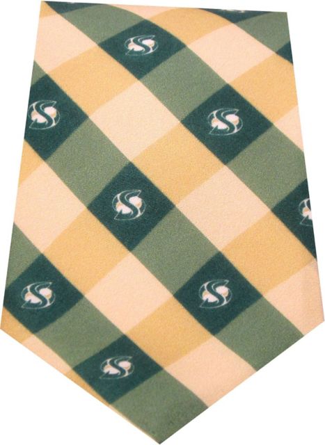 Sacramento State Silk USA Striped Tie