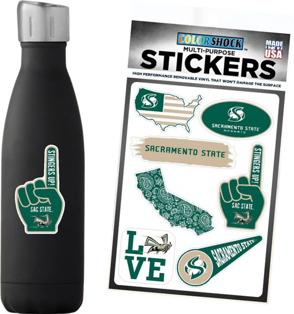 Sacramento State 7.5'' x 7.5'' Sticker Sheet