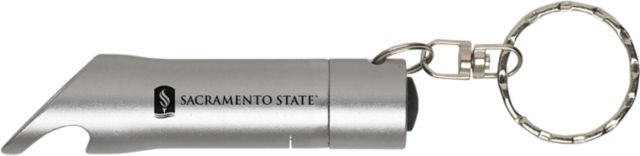 Sacramento State Keychain with Bottle Opener Flashlite