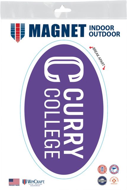 Curry College 3.5x5.5 Magnet