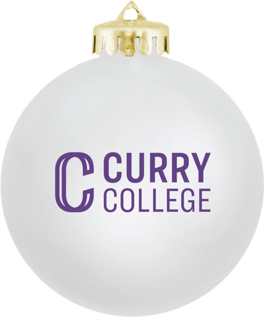 Curry College Shatterproof Ornament
