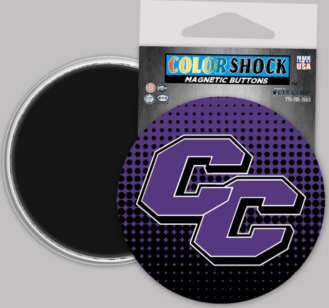 Curry College 3" Button Magnet