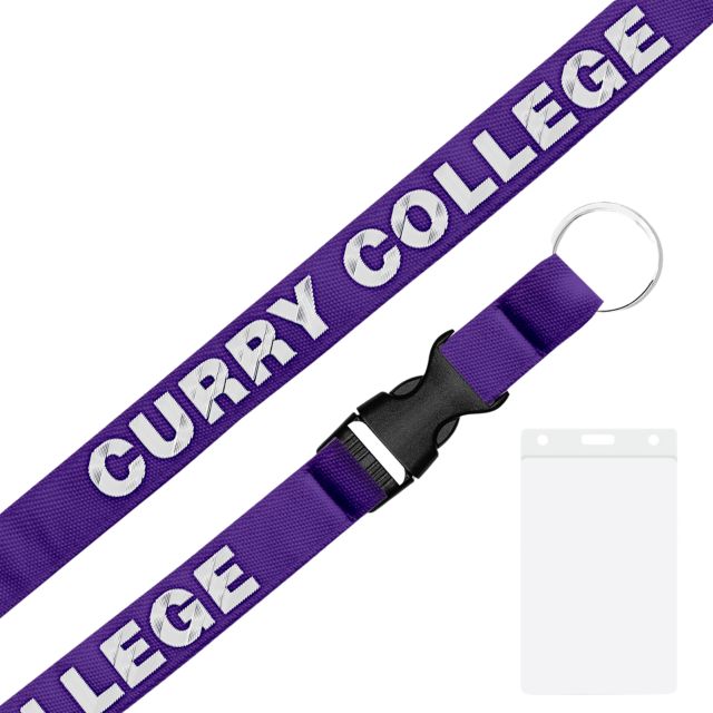 Curry College 3/4'' Lanyard