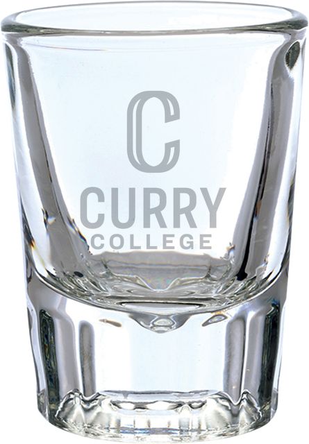 Curry College Collectors Glass