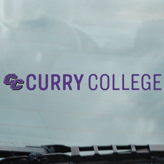 Curry College Colonels Cling Decal