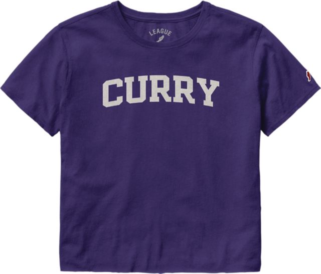 Curry College Short Sleeve Cropped T-Shirt
