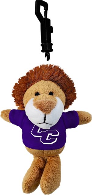 Curry College Colonels Plush Keychain