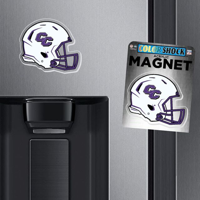 Curry College Helmet Magnet