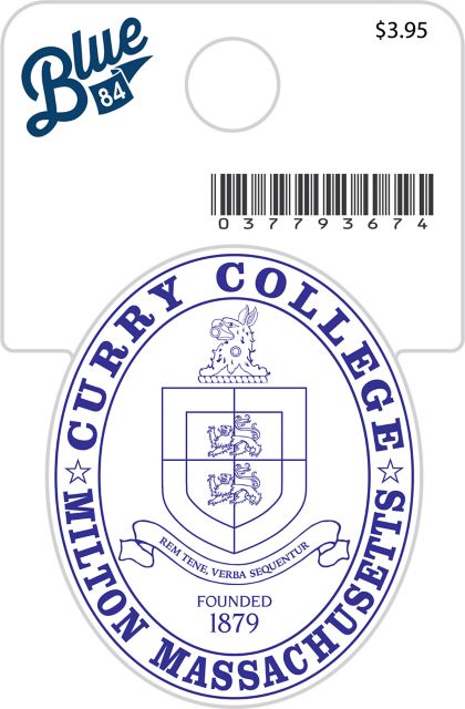 Curry College Colonels Mini Sticker