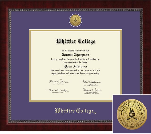 Church Hill Classics Engraved Diploma Frame. Bachelors, Masters. - ONLINE ONLY