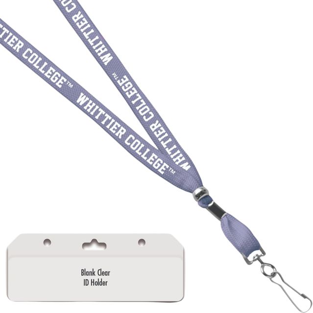 Whittier College Card Dispenser Lanyard