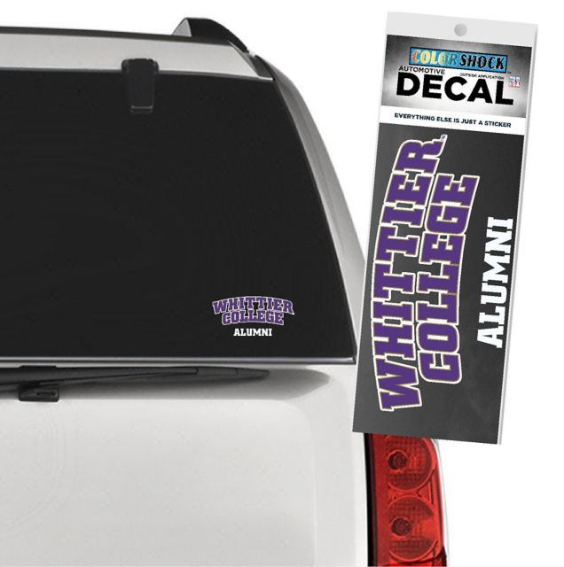 Whittier College Decal