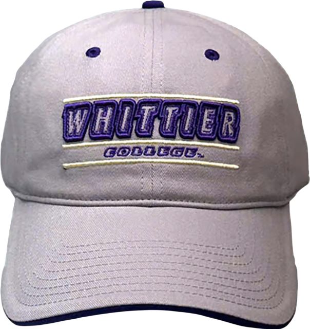 Whittier College Unstructured Twill Cap