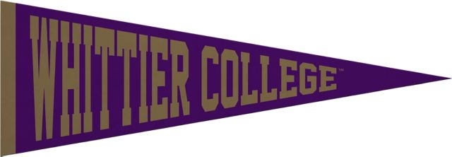 Whittier College 5x15 Pennant