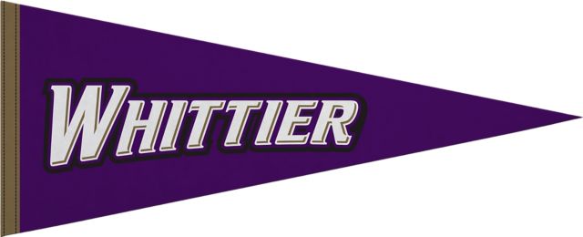 Whittier College 12x30 Pennant