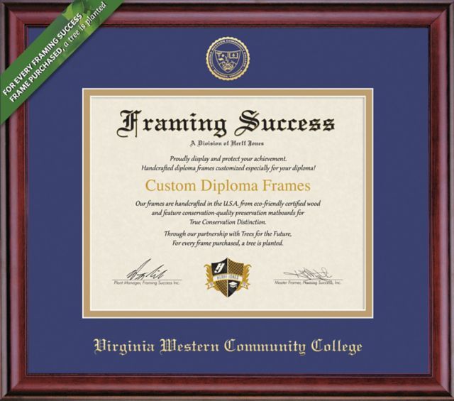 Virginia Western Community College 8.5" x 11" Classic Diploma Frame