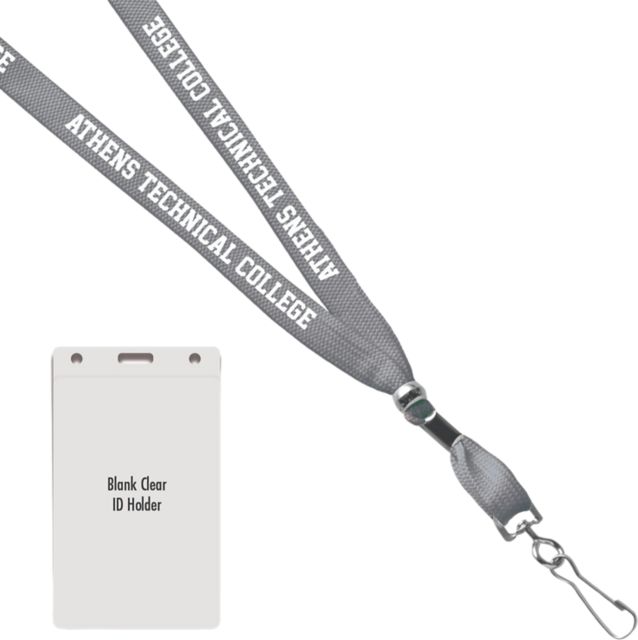 Athens Technical College Card Dispenser Lanyard