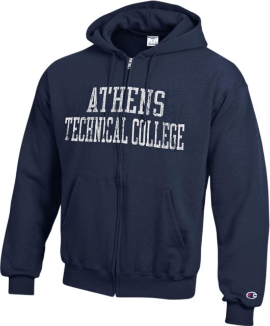Athens Technical College Full Zip Hooded Sweatshirt