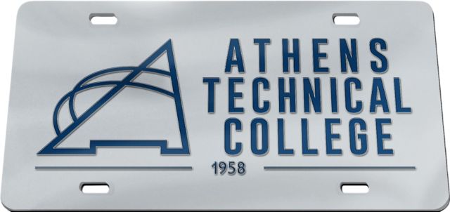 Athens Technical College License Plate