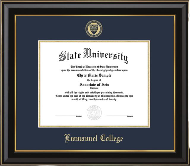 Emmanuel College 8 x 10 Diploma Frame