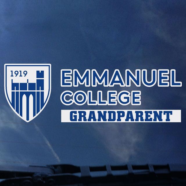 Emmanuel College Grandparent Decal