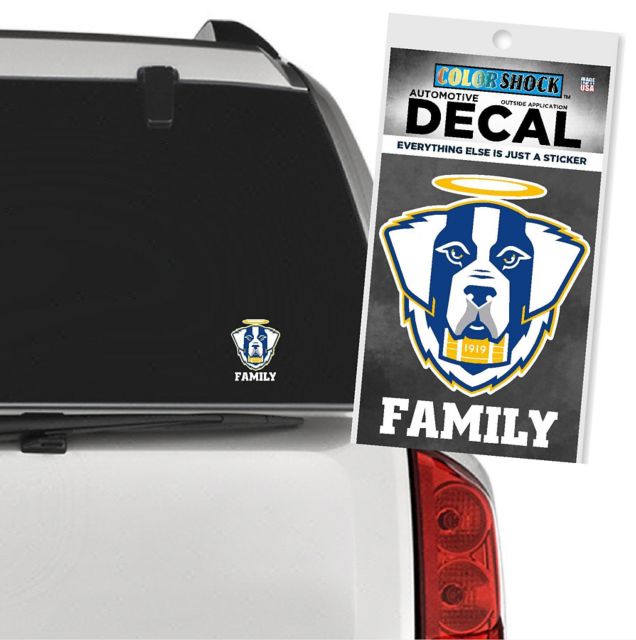 Emmanuel College Saints Family Decal