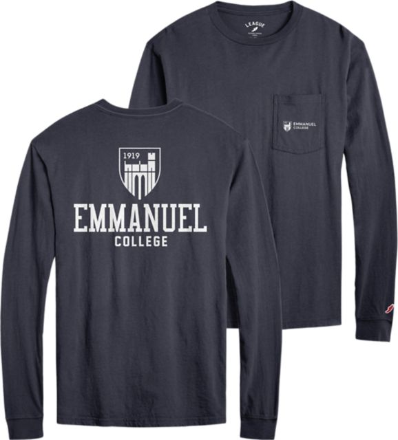 Emmanuel College Long Sleeve Pocket T-Shirt