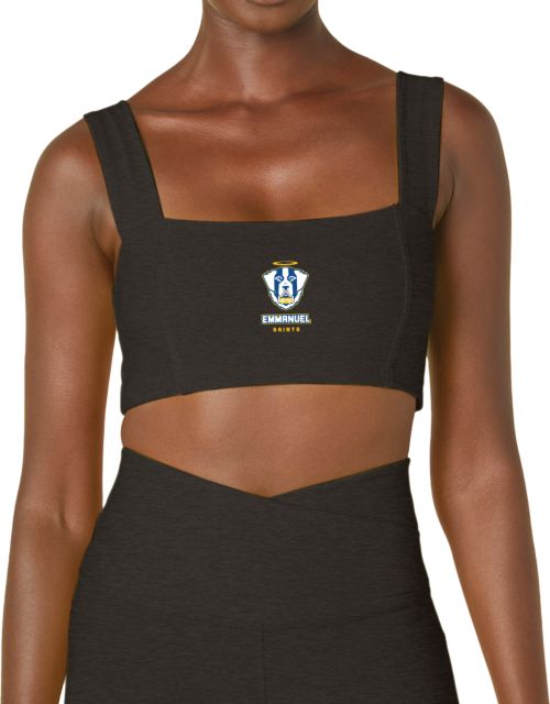 Emmanuel College Beyond Yoga Space Dye Squared Bra