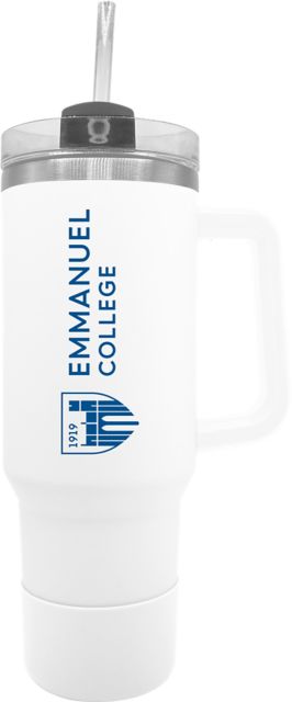 Emmanuel College 40 oz. Straw Tumbler