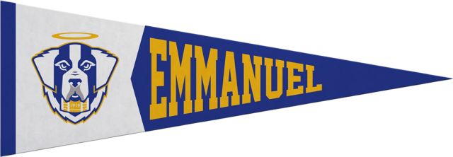 Emmanuel College 5x15 Saints Pennant