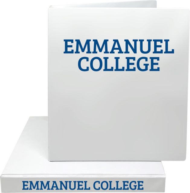 Emmanuel College 1'' Vinyl Binder