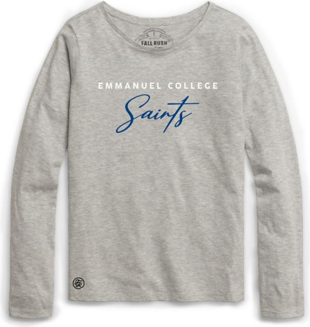 Emmanuel College Saints Long Sleeve T-Shirt: Emmanuel College