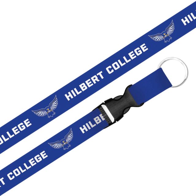 Hilbert College Hawks Lanyard with Buckle