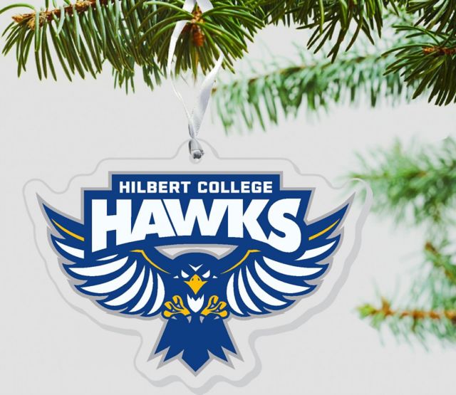 Hilbert College Hawks 3 x 4 Ornament